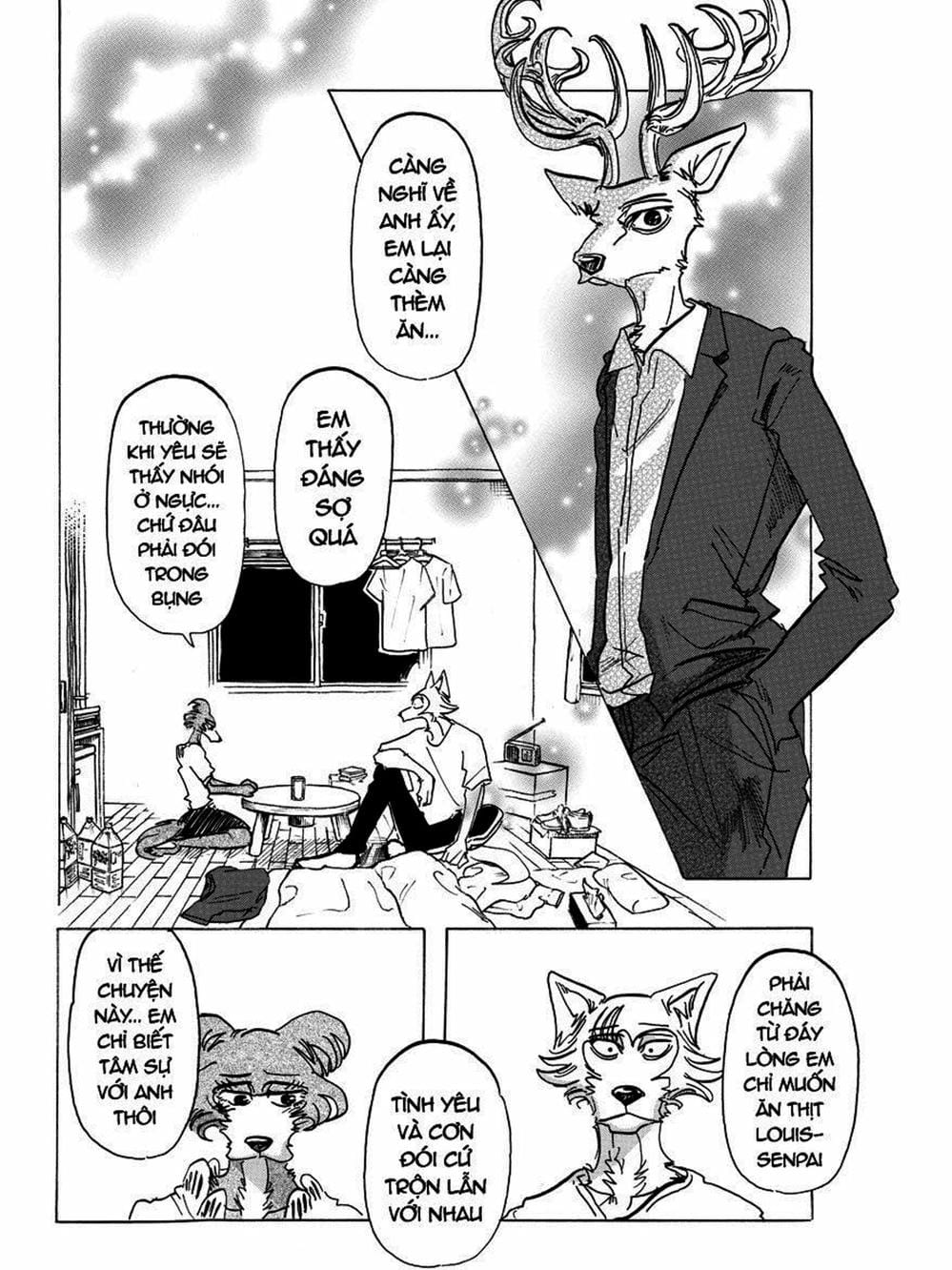 Truyện Tranh Bởi Vì Chúng Ta Đều Là Những Ngôi Sao - Beastars trang 10