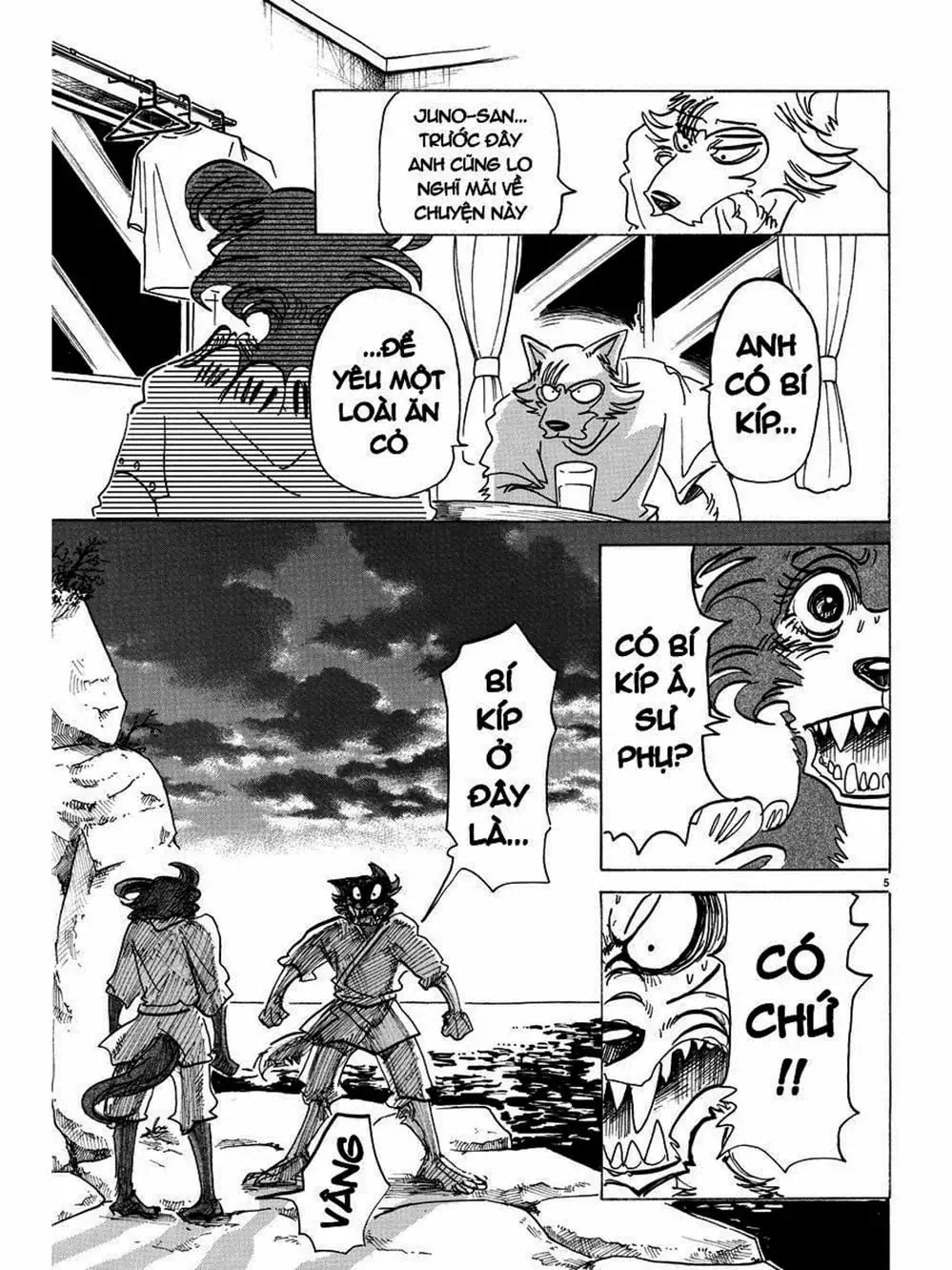 Truyện Tranh Bởi Vì Chúng Ta Đều Là Những Ngôi Sao - Beastars trang 10