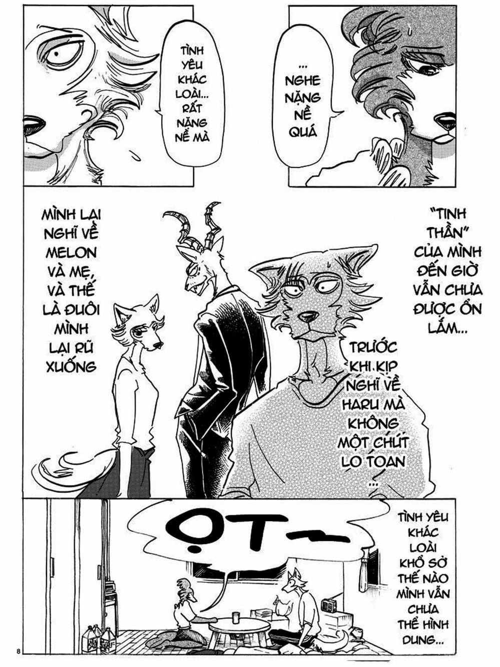 Truyện Tranh Bởi Vì Chúng Ta Đều Là Những Ngôi Sao - Beastars trang 10