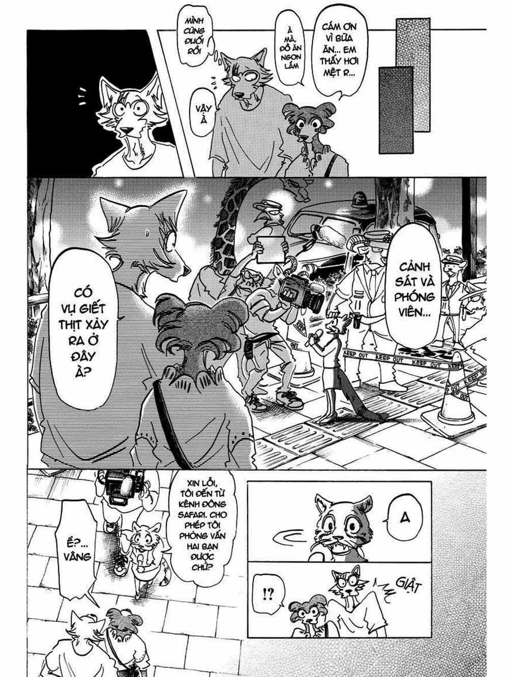 Truyện Tranh Bởi Vì Chúng Ta Đều Là Những Ngôi Sao - Beastars trang 10