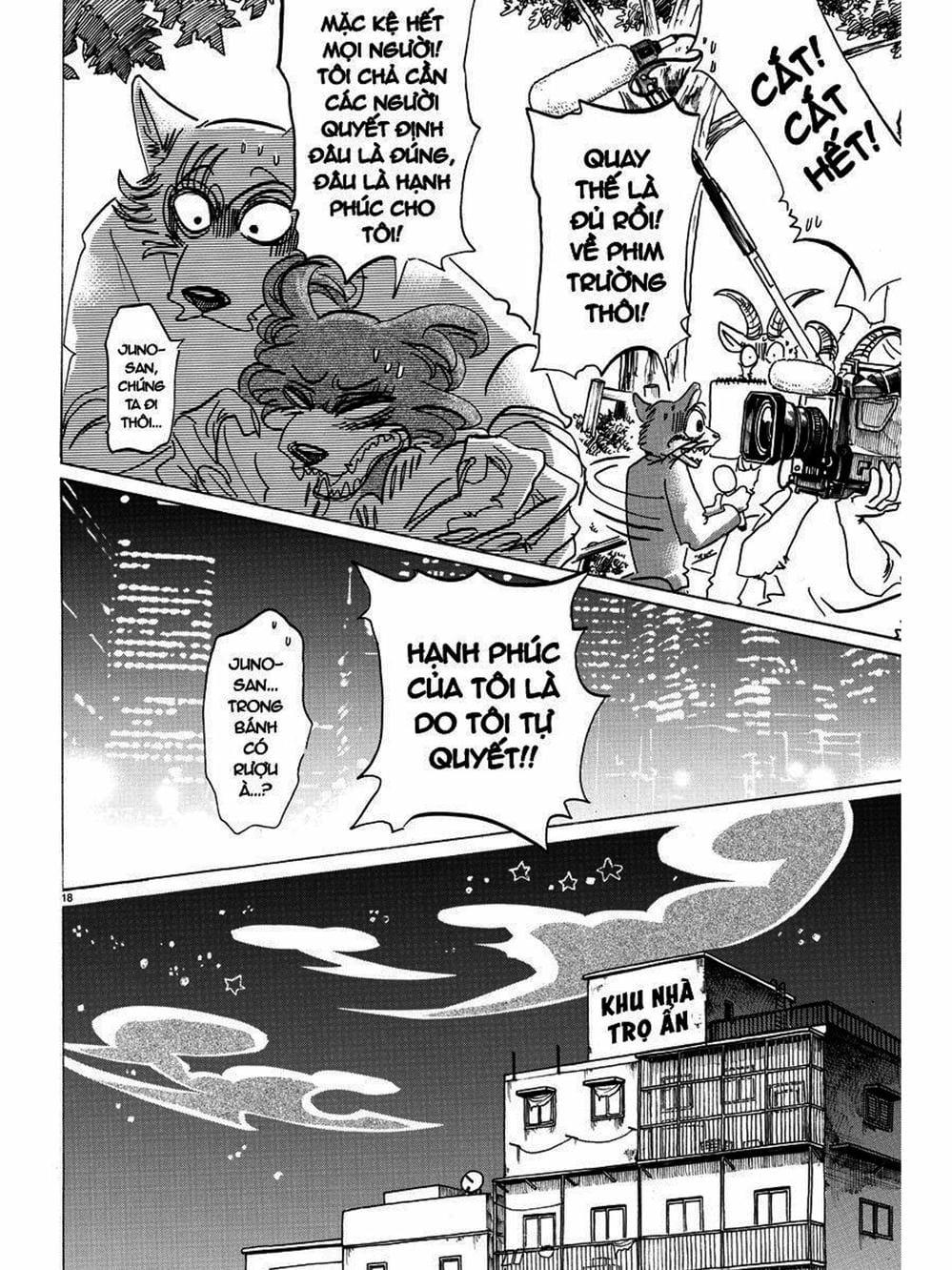 Truyện Tranh Bởi Vì Chúng Ta Đều Là Những Ngôi Sao - Beastars trang 10