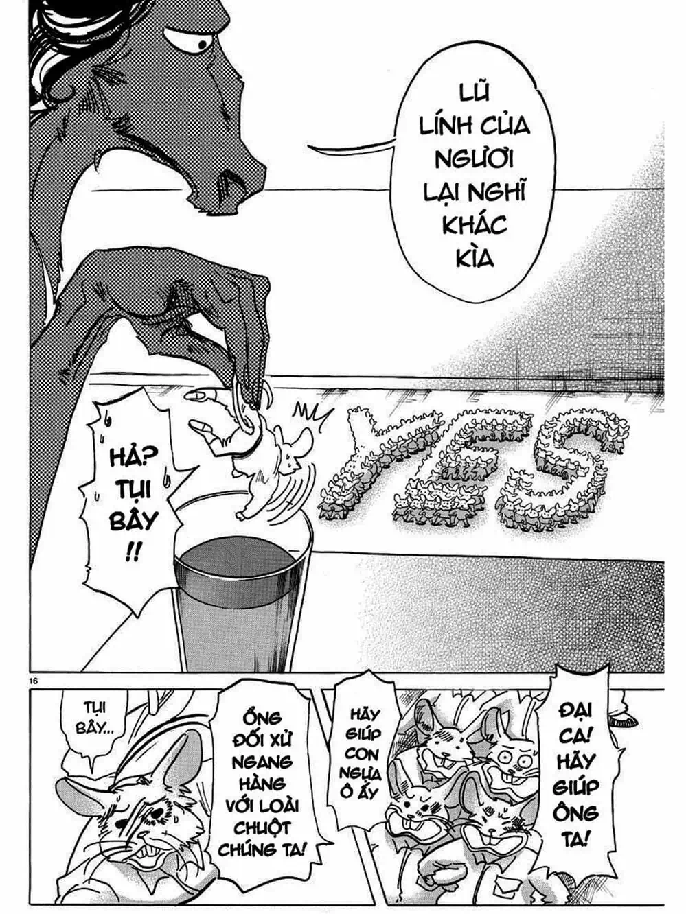 Truyện Tranh Bởi Vì Chúng Ta Đều Là Những Ngôi Sao - Beastars trang 10