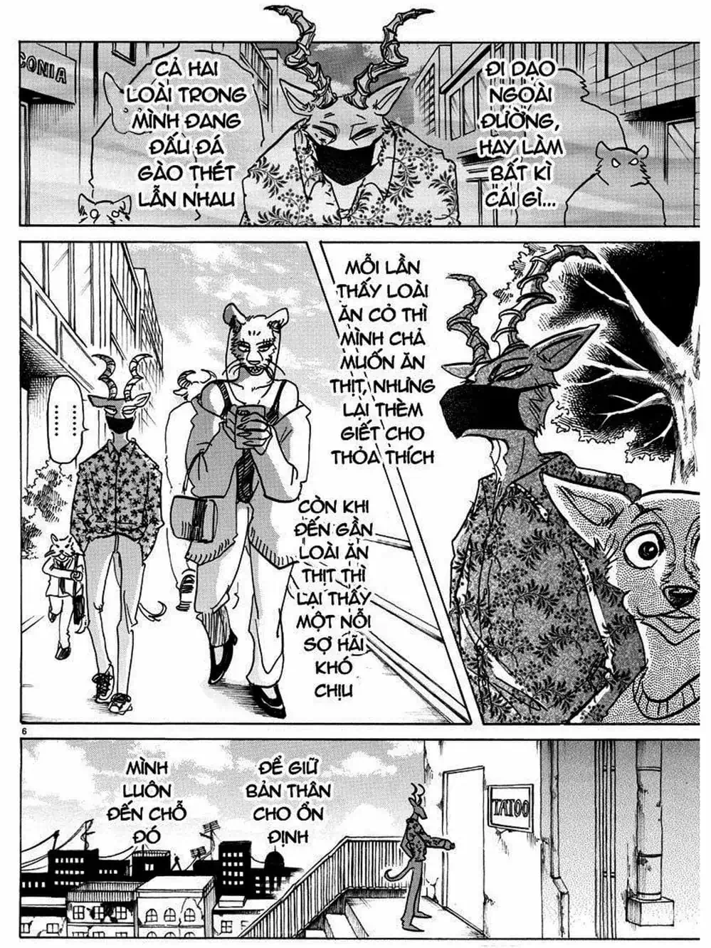 Truyện Tranh Bởi Vì Chúng Ta Đều Là Những Ngôi Sao - Beastars trang 10