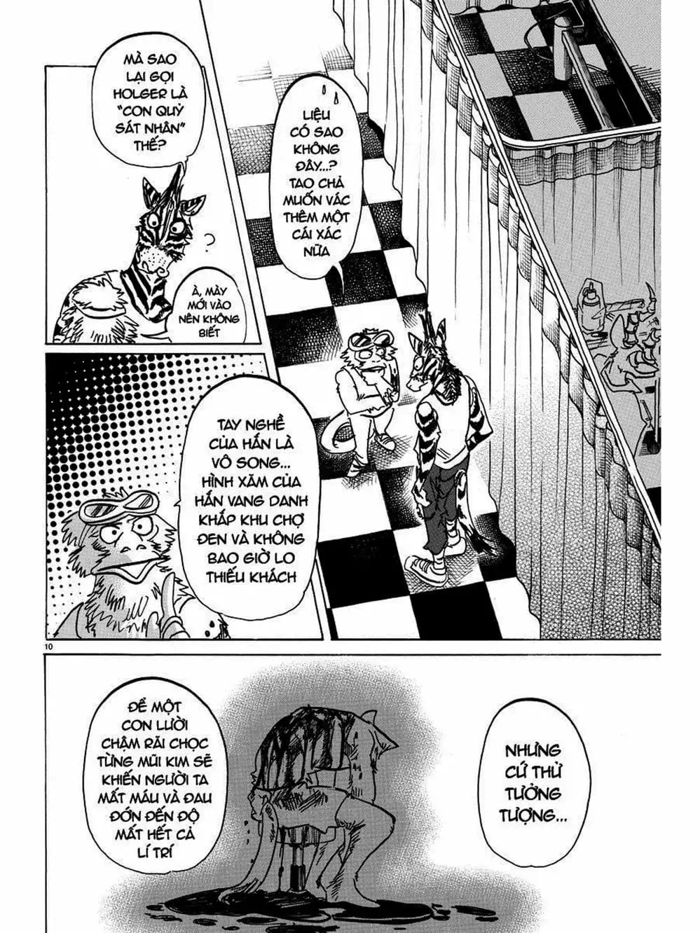 Truyện Tranh Bởi Vì Chúng Ta Đều Là Những Ngôi Sao - Beastars trang 10