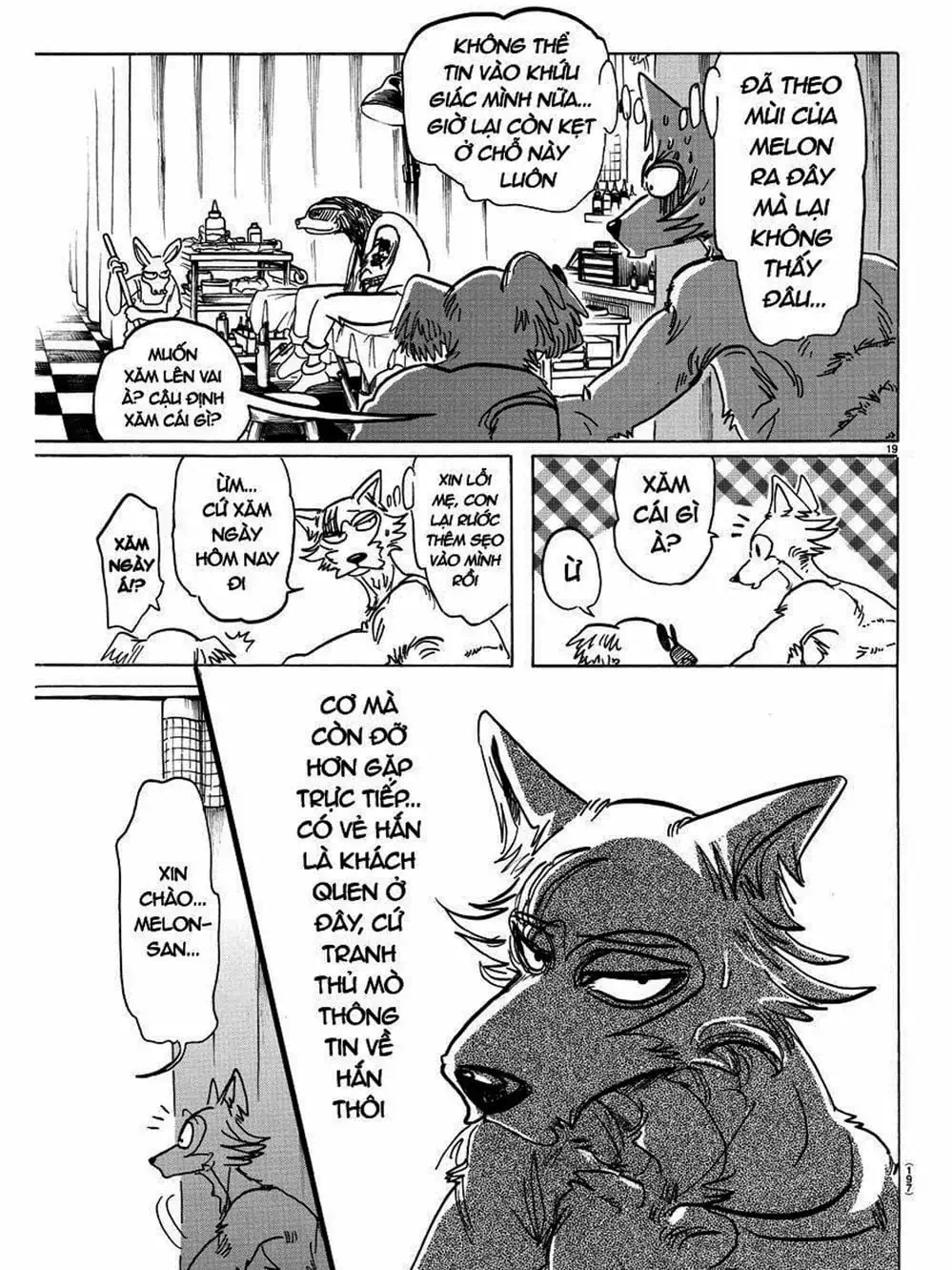 Truyện Tranh Bởi Vì Chúng Ta Đều Là Những Ngôi Sao - Beastars trang 10