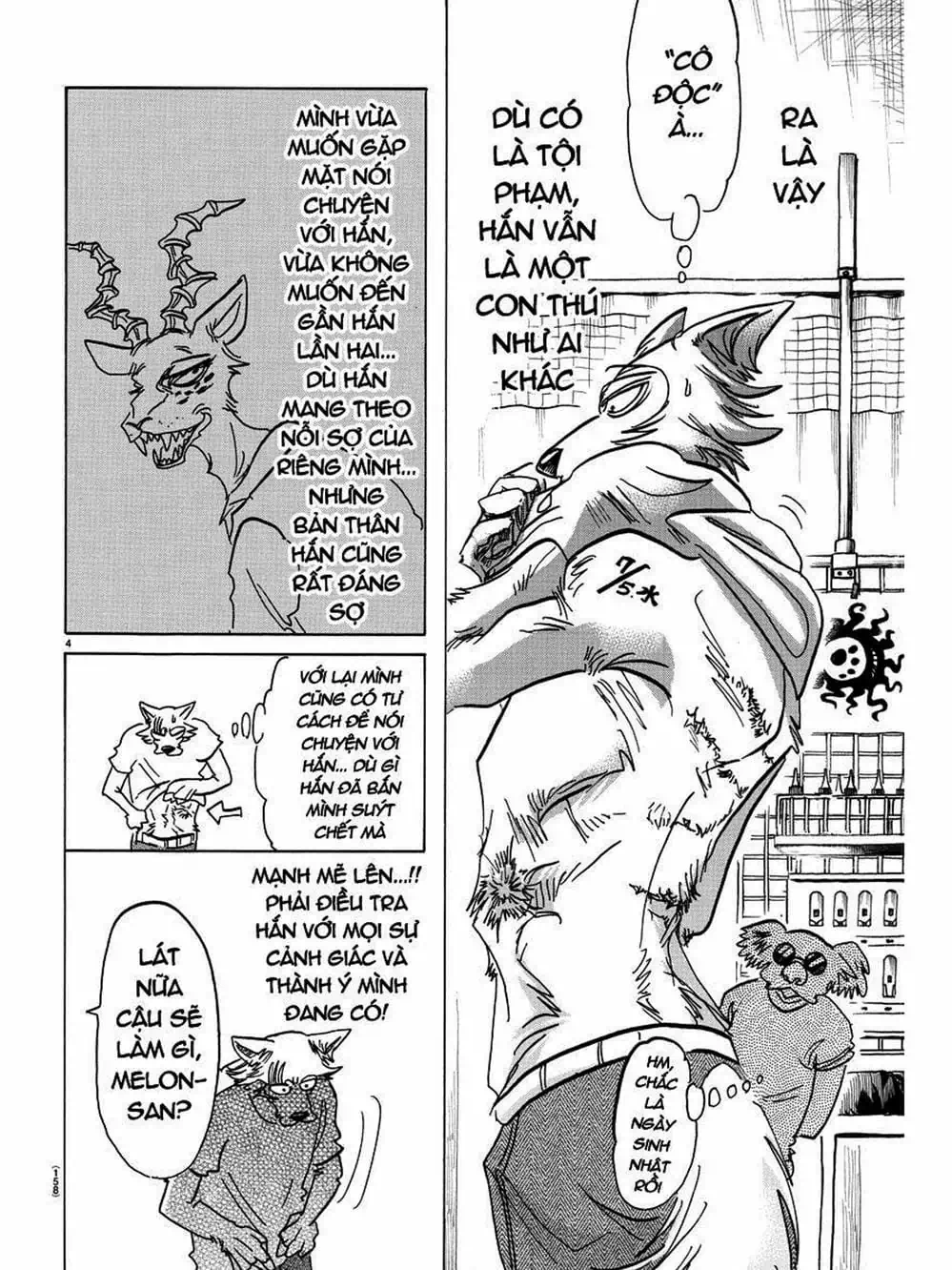 Truyện Tranh Bởi Vì Chúng Ta Đều Là Những Ngôi Sao - Beastars trang 10