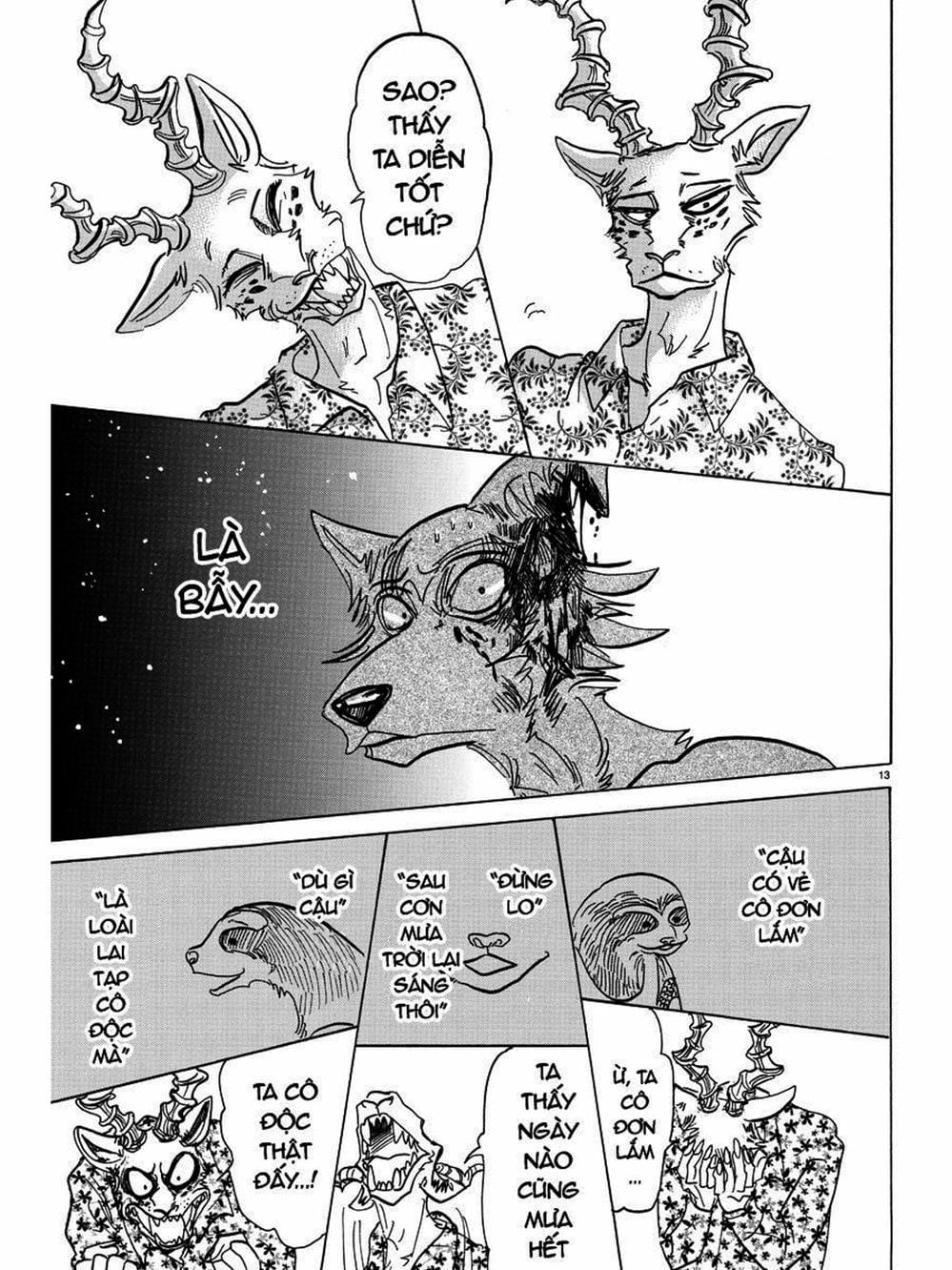 Truyện Tranh Bởi Vì Chúng Ta Đều Là Những Ngôi Sao - Beastars trang 10