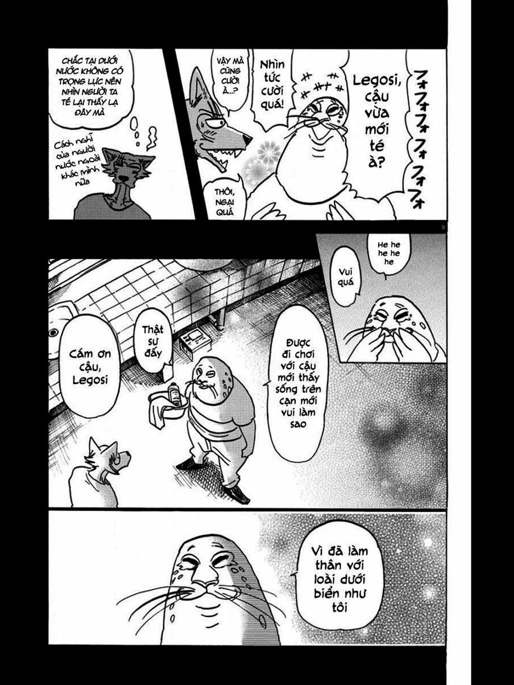 Truyện Tranh Bởi Vì Chúng Ta Đều Là Những Ngôi Sao - Beastars trang 10