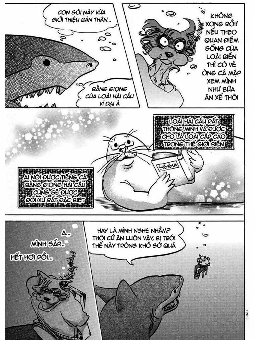 Truyện Tranh Bởi Vì Chúng Ta Đều Là Những Ngôi Sao - Beastars trang 10