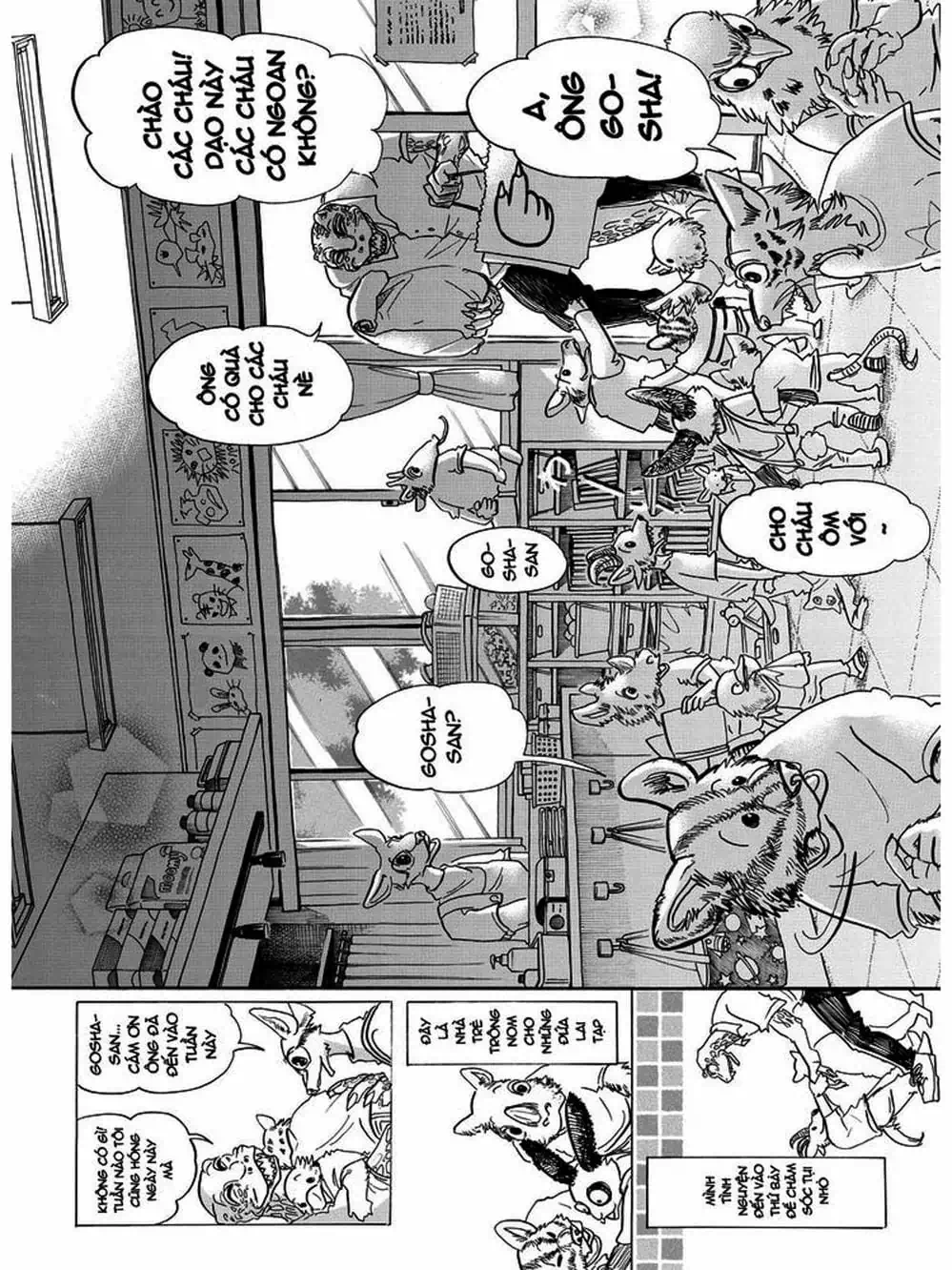 Truyện Tranh Bởi Vì Chúng Ta Đều Là Những Ngôi Sao - Beastars trang 10