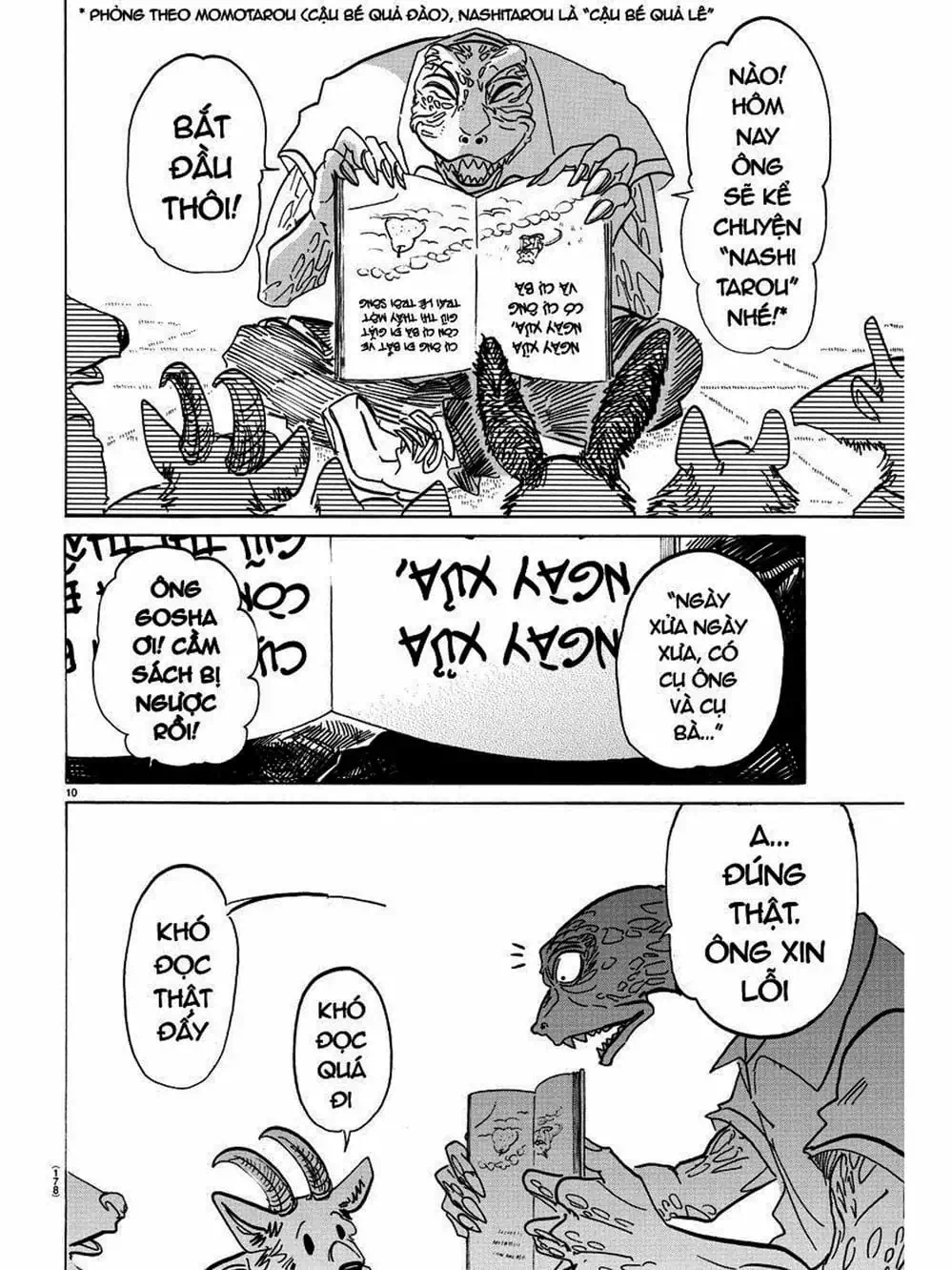 Truyện Tranh Bởi Vì Chúng Ta Đều Là Những Ngôi Sao - Beastars trang 10