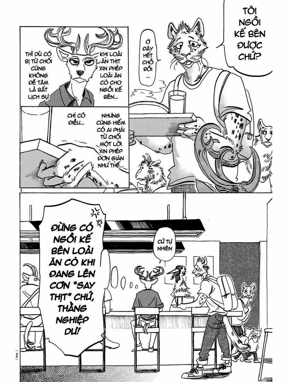 Truyện Tranh Bởi Vì Chúng Ta Đều Là Những Ngôi Sao - Beastars trang 10