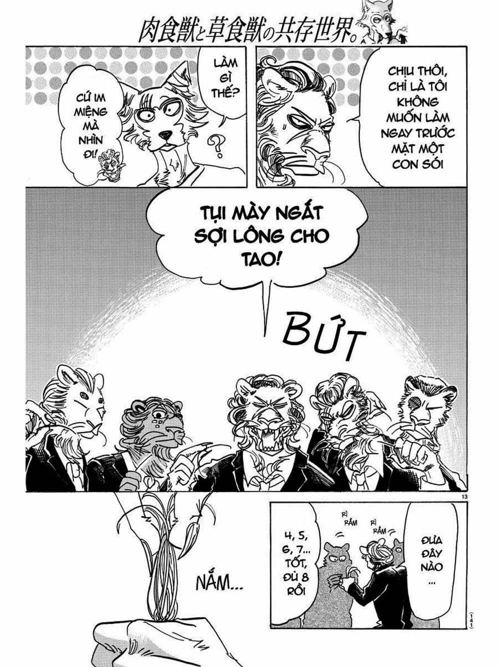 Truyện Tranh Bởi Vì Chúng Ta Đều Là Những Ngôi Sao - Beastars trang 10
