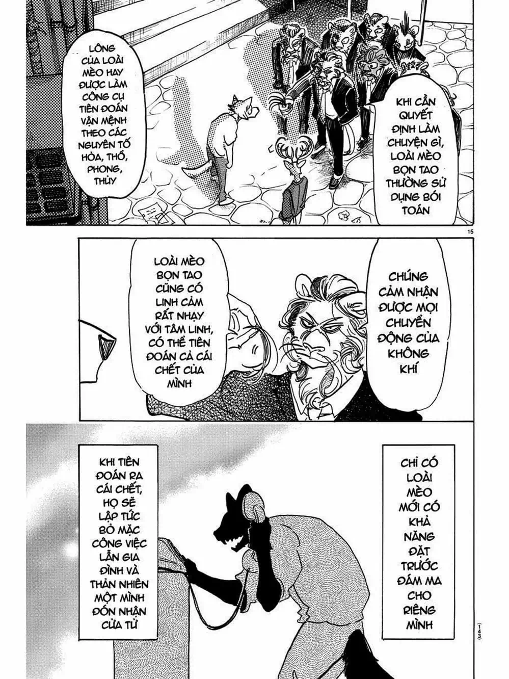 Truyện Tranh Bởi Vì Chúng Ta Đều Là Những Ngôi Sao - Beastars trang 10