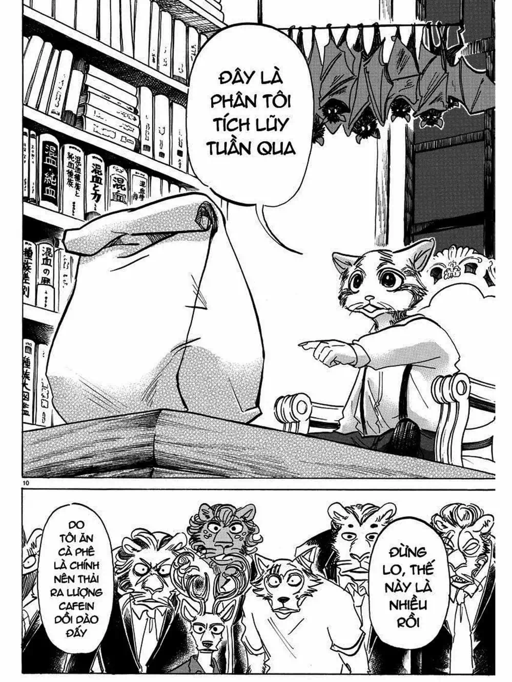 Truyện Tranh Bởi Vì Chúng Ta Đều Là Những Ngôi Sao - Beastars trang 10