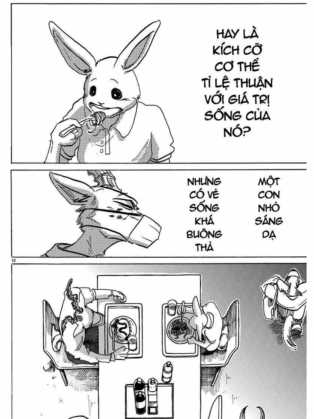 Truyện Tranh Bởi Vì Chúng Ta Đều Là Những Ngôi Sao - Beastars trang 10