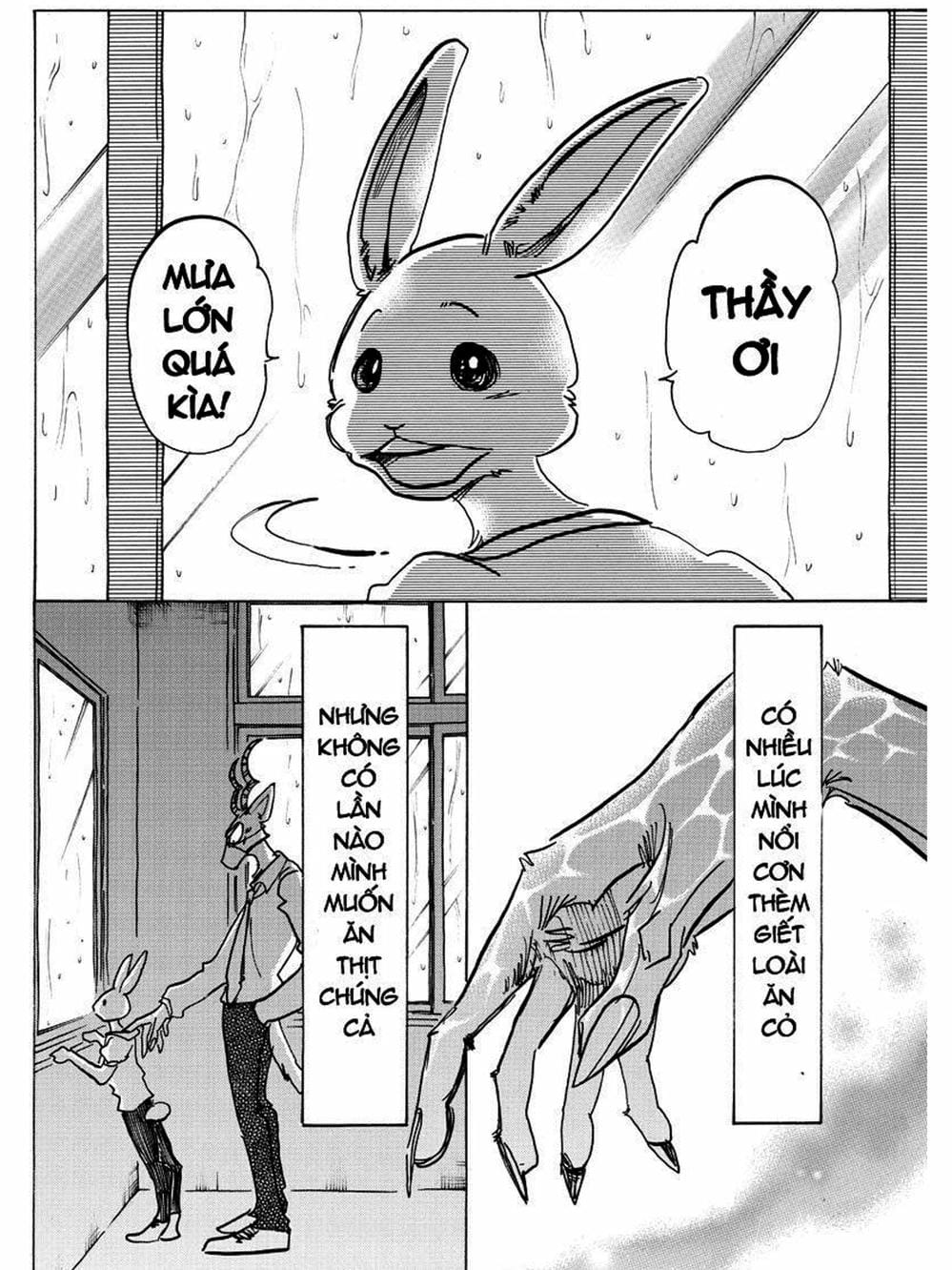 Truyện Tranh Bởi Vì Chúng Ta Đều Là Những Ngôi Sao - Beastars trang 10