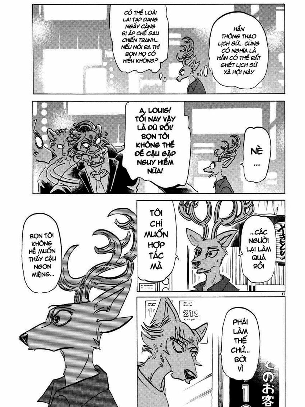 Truyện Tranh Bởi Vì Chúng Ta Đều Là Những Ngôi Sao - Beastars trang 10