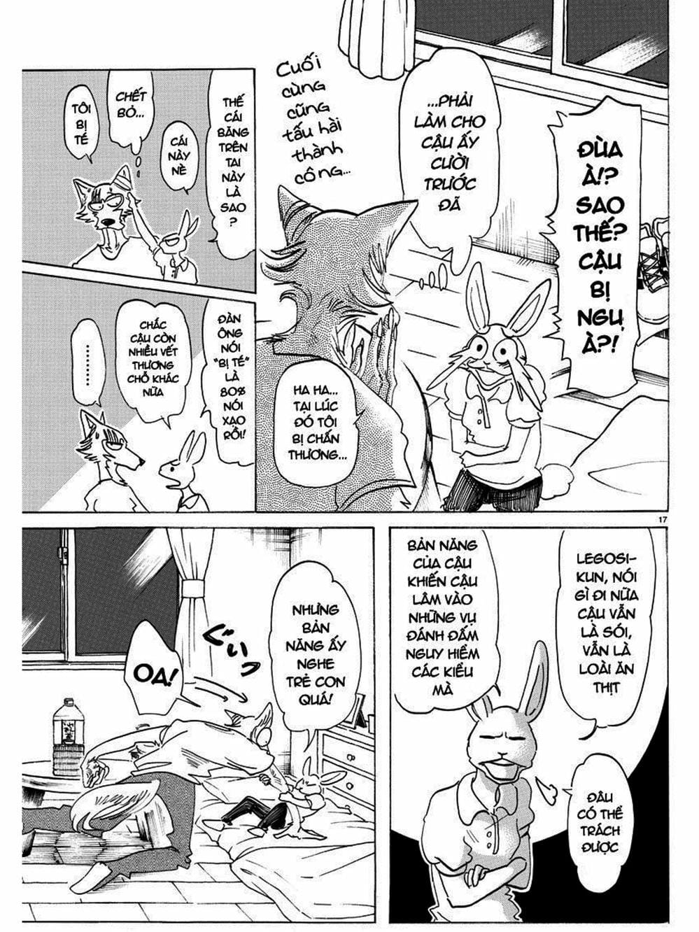 Truyện Tranh Bởi Vì Chúng Ta Đều Là Những Ngôi Sao - Beastars trang 10