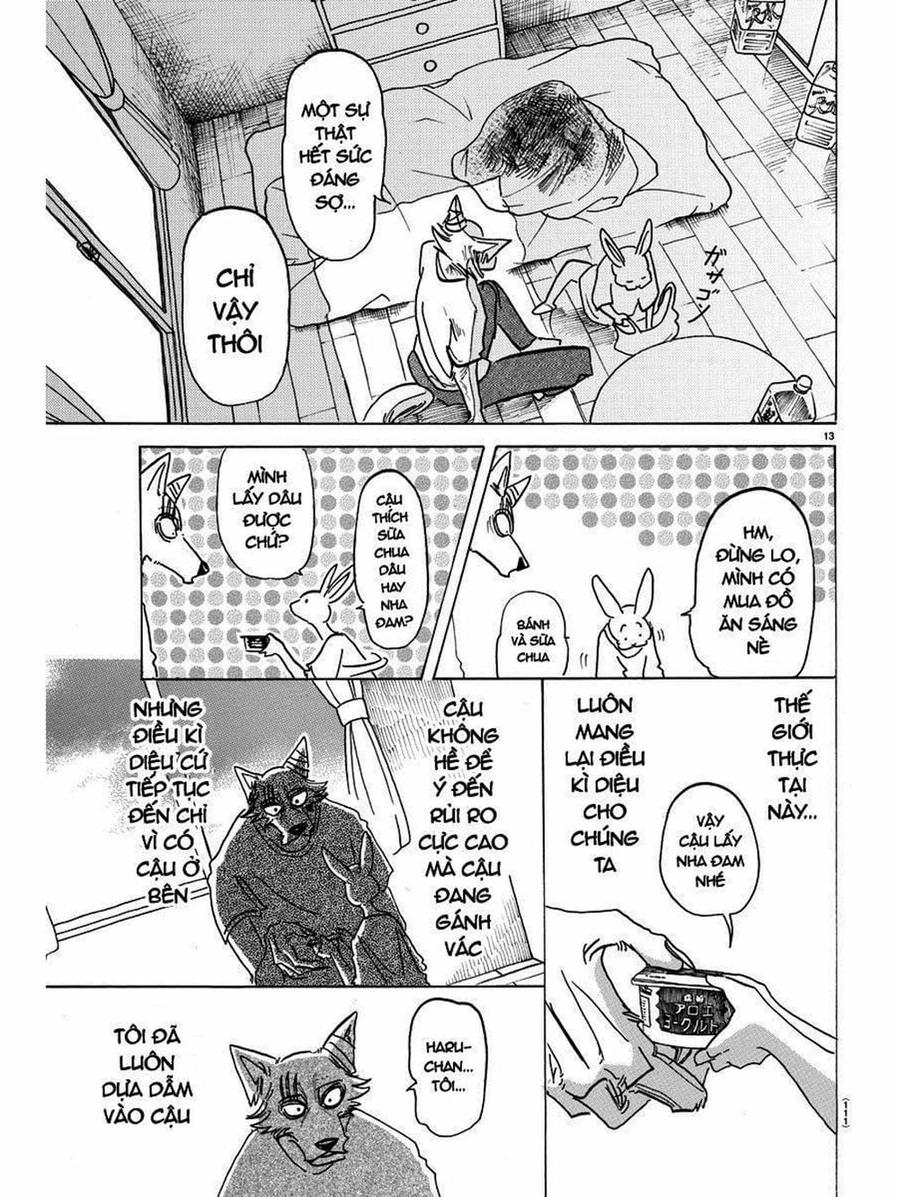 Truyện Tranh Bởi Vì Chúng Ta Đều Là Những Ngôi Sao - Beastars trang 10