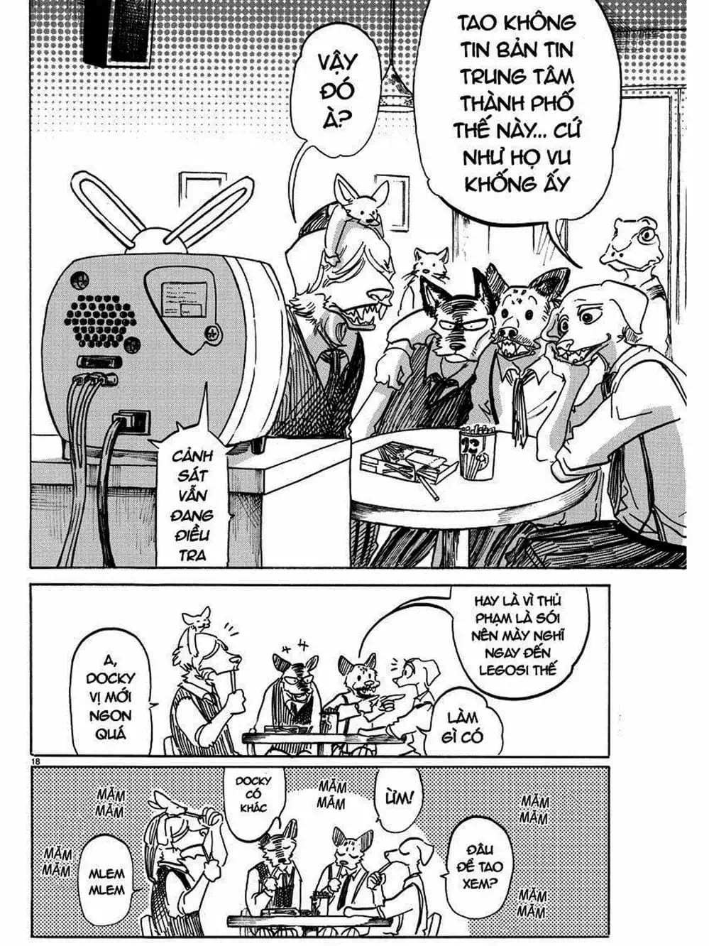 Truyện Tranh Bởi Vì Chúng Ta Đều Là Những Ngôi Sao - Beastars trang 10