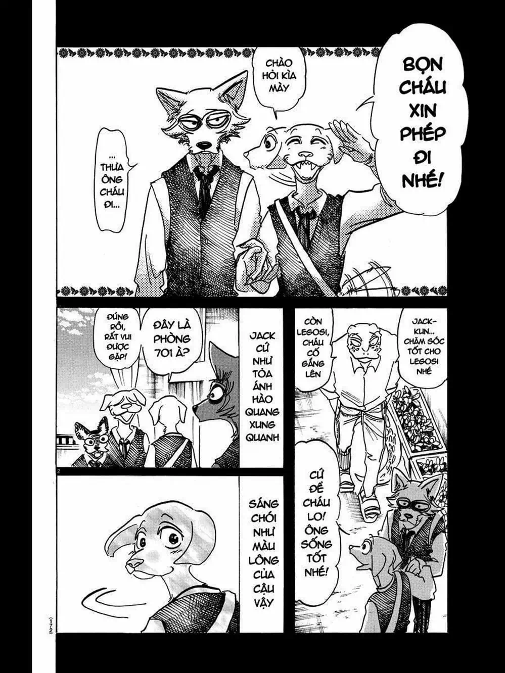 Truyện Tranh Bởi Vì Chúng Ta Đều Là Những Ngôi Sao - Beastars trang 10