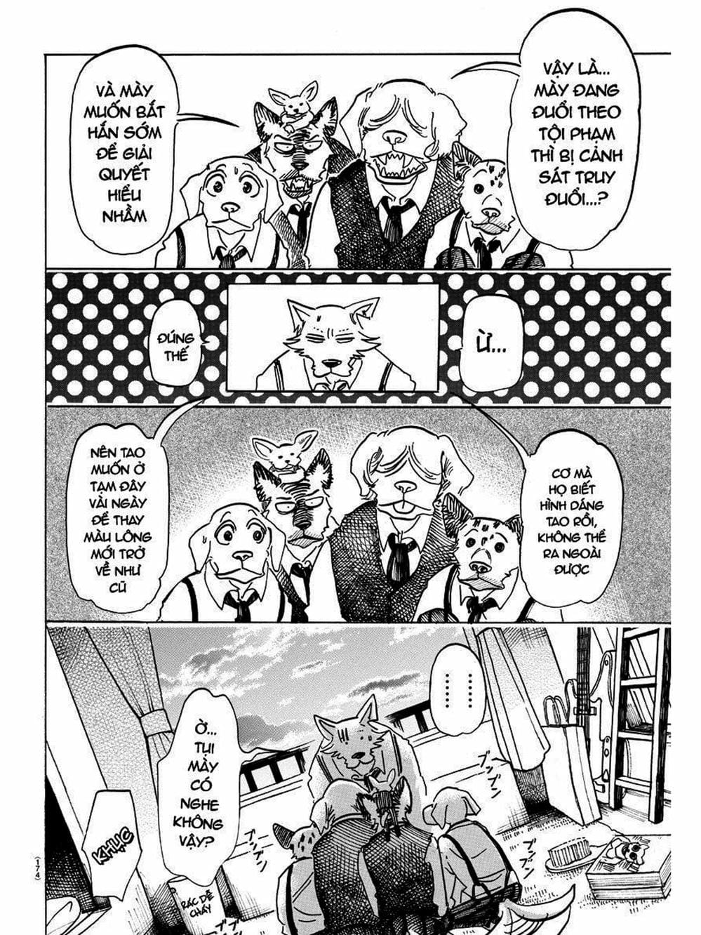 Truyện Tranh Bởi Vì Chúng Ta Đều Là Những Ngôi Sao - Beastars trang 10