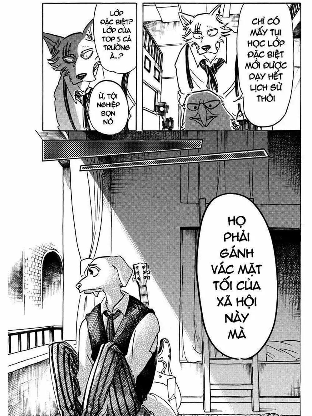 Truyện Tranh Bởi Vì Chúng Ta Đều Là Những Ngôi Sao - Beastars trang 10