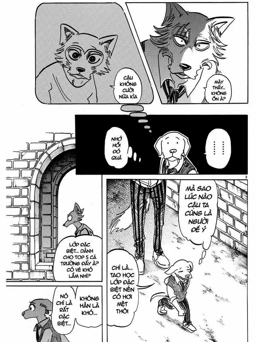 Truyện Tranh Bởi Vì Chúng Ta Đều Là Những Ngôi Sao - Beastars trang 10