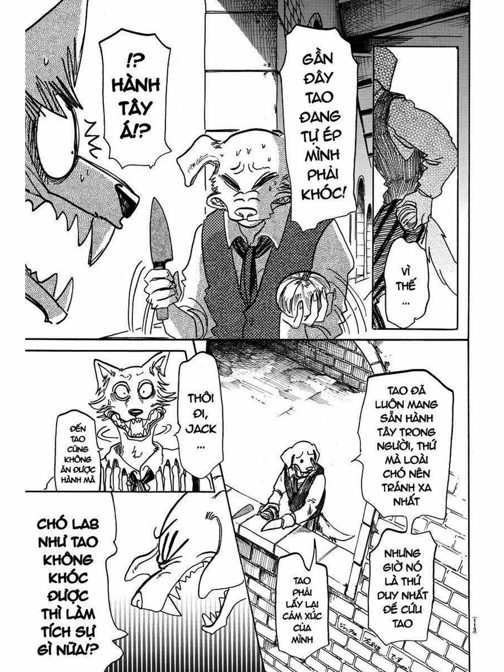 Truyện Tranh Bởi Vì Chúng Ta Đều Là Những Ngôi Sao - Beastars trang 10