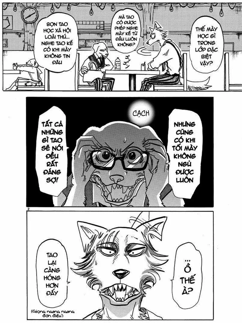 Truyện Tranh Bởi Vì Chúng Ta Đều Là Những Ngôi Sao - Beastars trang 10