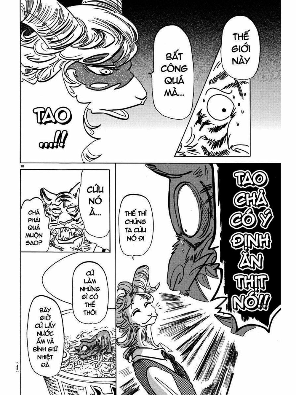 Truyện Tranh Bởi Vì Chúng Ta Đều Là Những Ngôi Sao - Beastars trang 10