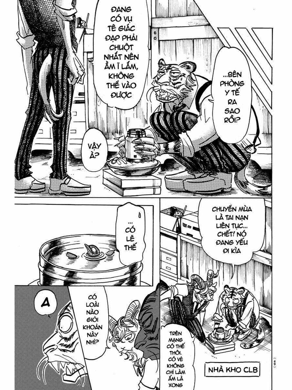 Truyện Tranh Bởi Vì Chúng Ta Đều Là Những Ngôi Sao - Beastars trang 10