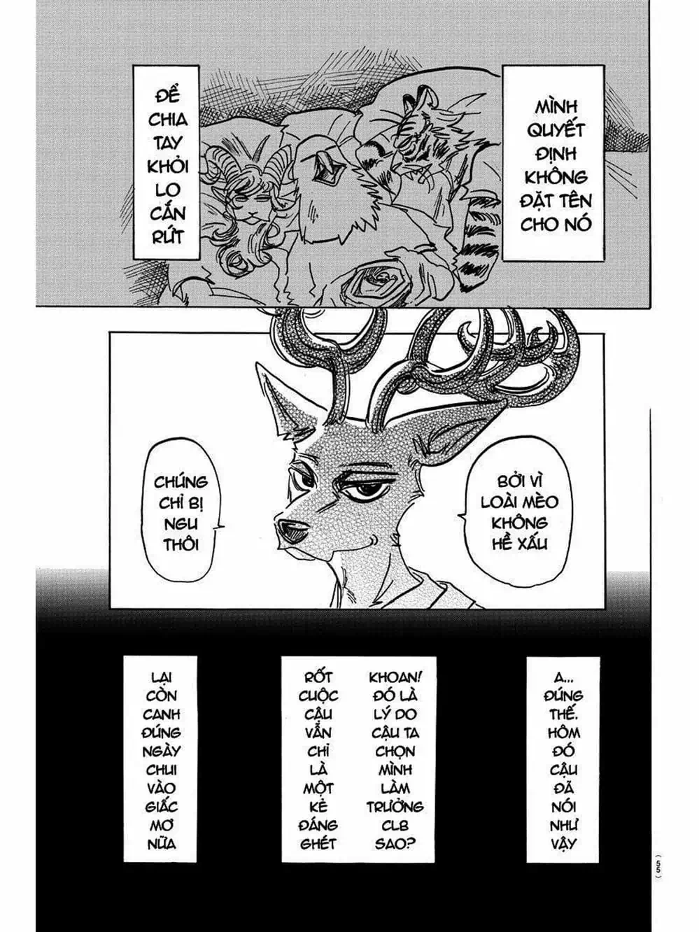 Truyện Tranh Bởi Vì Chúng Ta Đều Là Những Ngôi Sao - Beastars trang 10