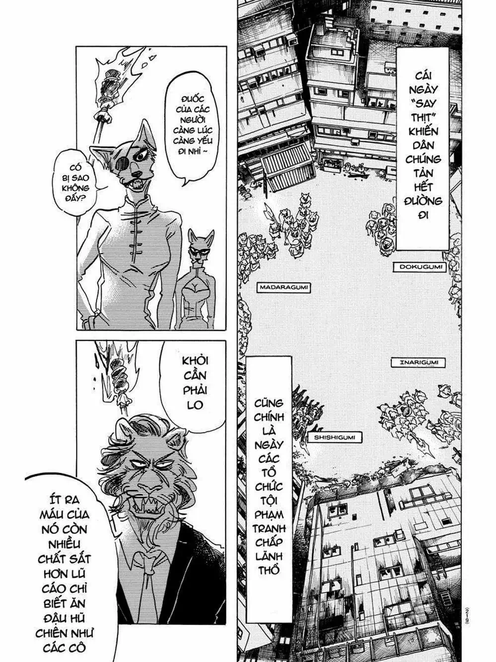 Truyện Tranh Bởi Vì Chúng Ta Đều Là Những Ngôi Sao - Beastars trang 10