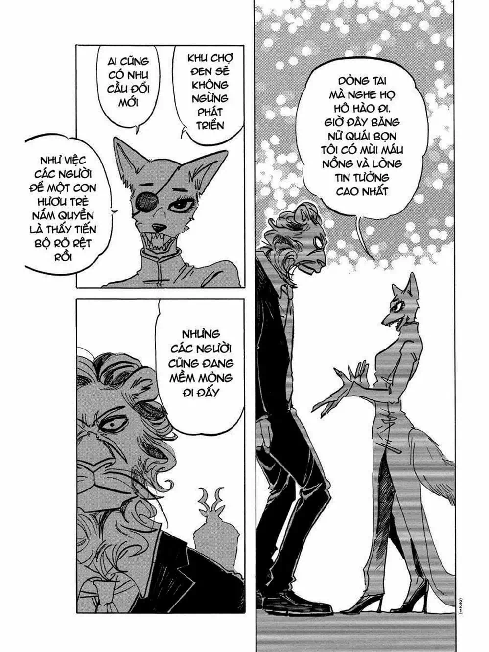 Truyện Tranh Bởi Vì Chúng Ta Đều Là Những Ngôi Sao - Beastars trang 10