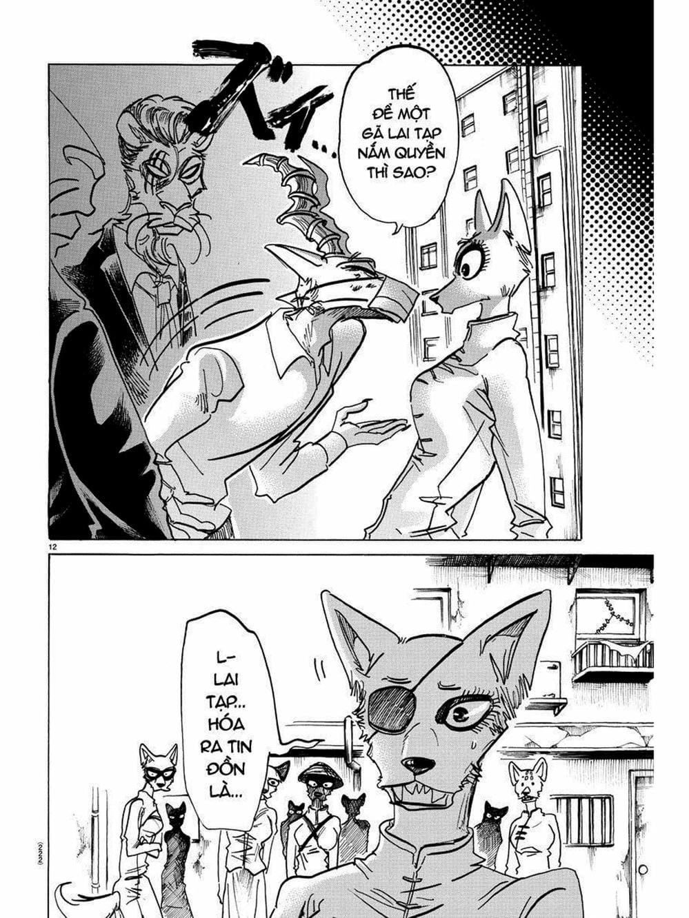 Truyện Tranh Bởi Vì Chúng Ta Đều Là Những Ngôi Sao - Beastars trang 10