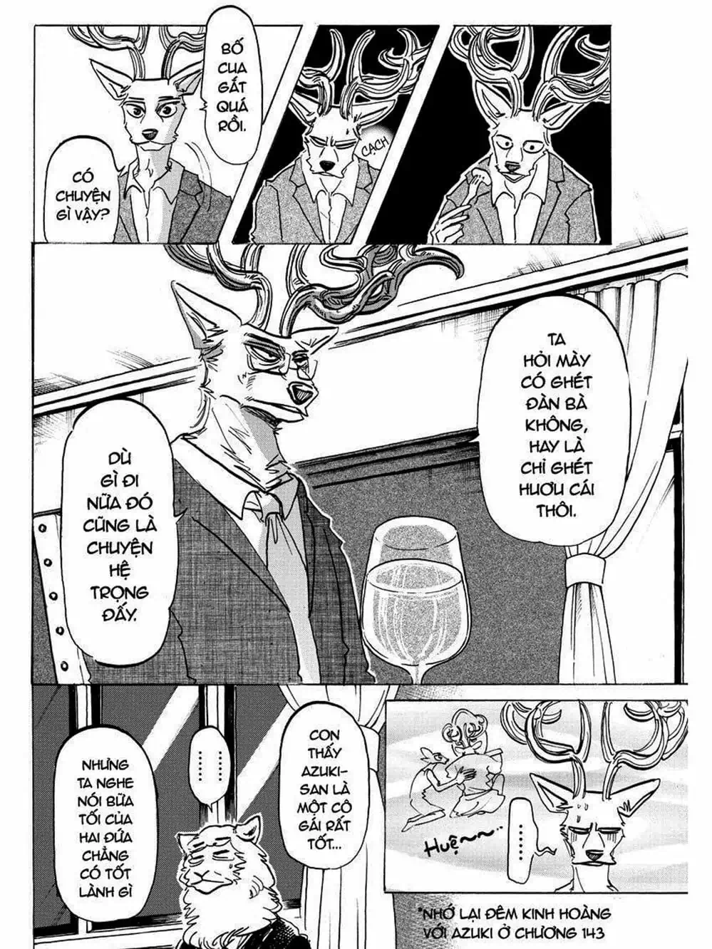 Truyện Tranh Bởi Vì Chúng Ta Đều Là Những Ngôi Sao - Beastars trang 10