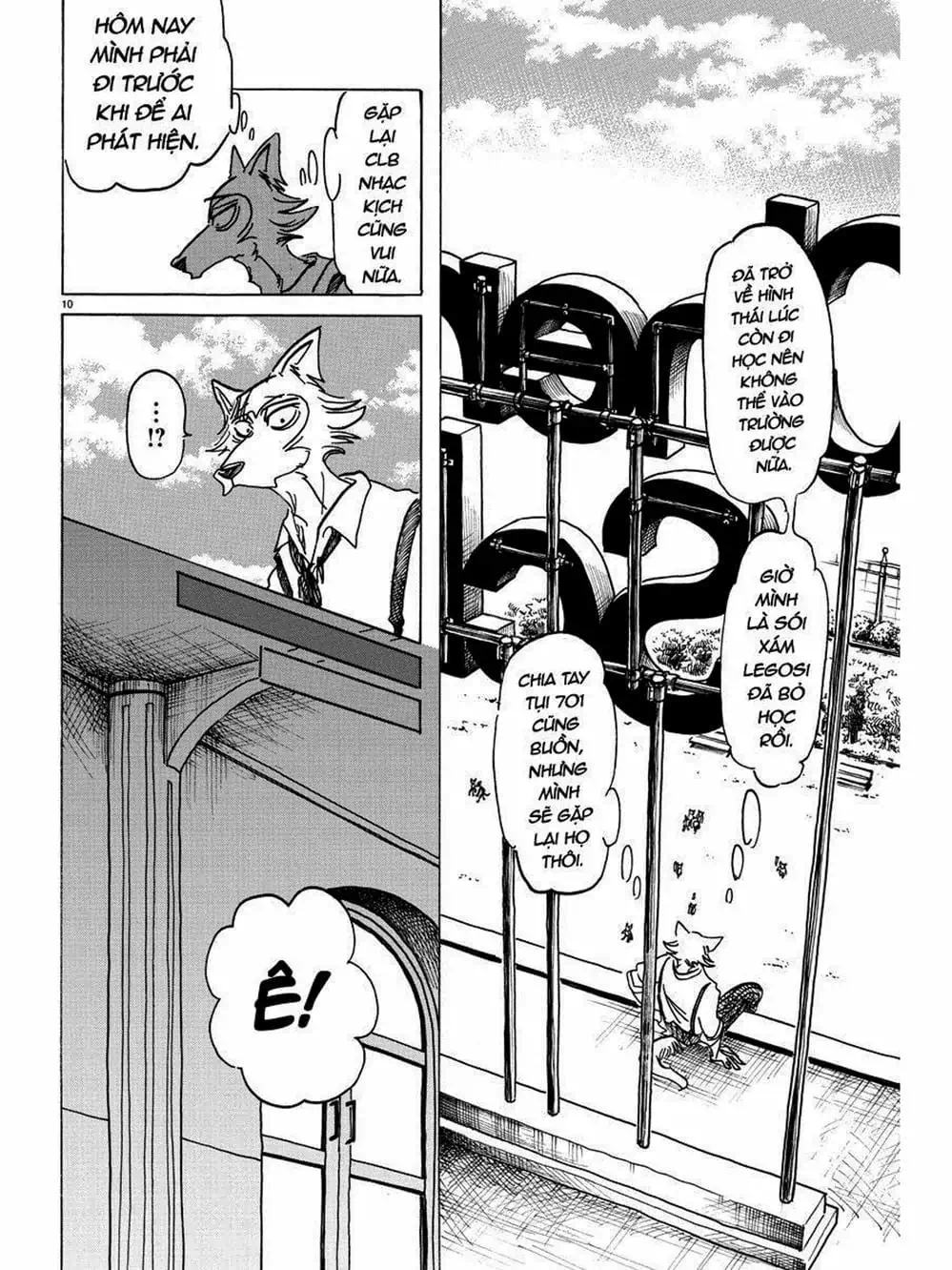 Truyện Tranh Bởi Vì Chúng Ta Đều Là Những Ngôi Sao - Beastars trang 10