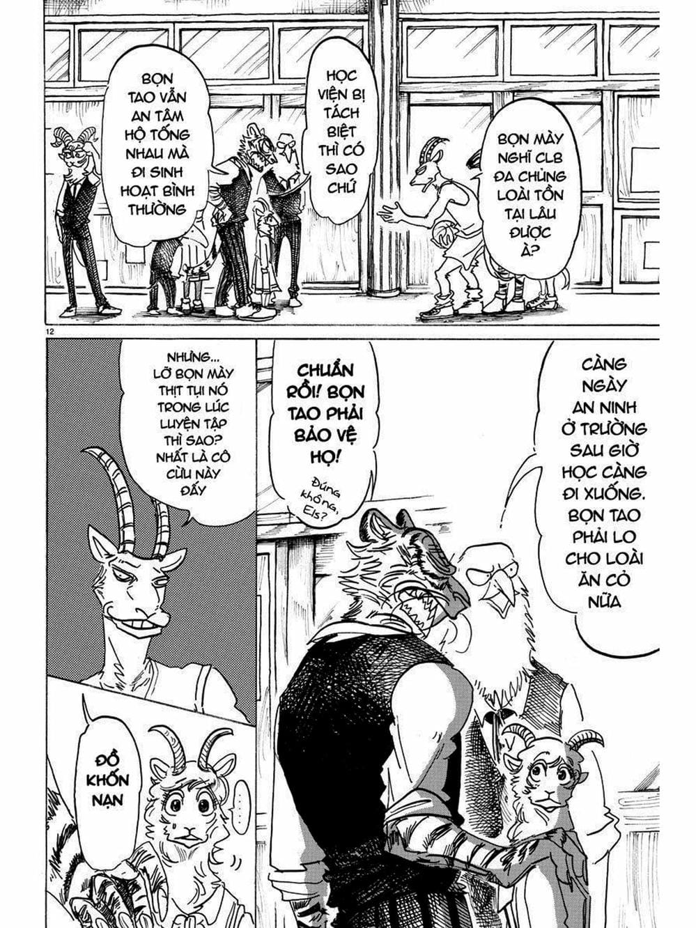 Truyện Tranh Bởi Vì Chúng Ta Đều Là Những Ngôi Sao - Beastars trang 10
