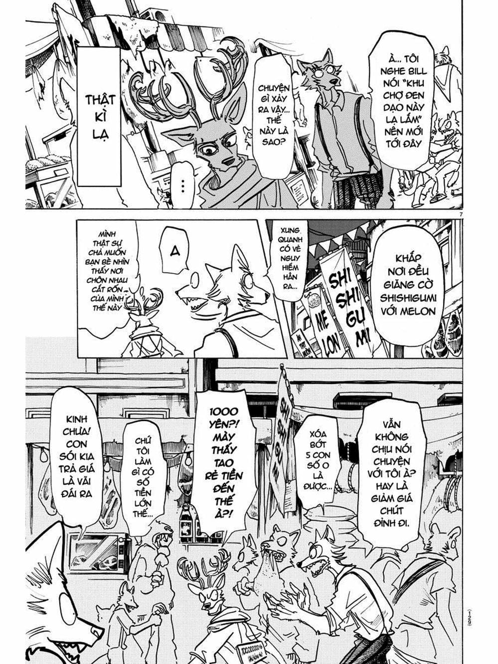 Truyện Tranh Bởi Vì Chúng Ta Đều Là Những Ngôi Sao - Beastars trang 10