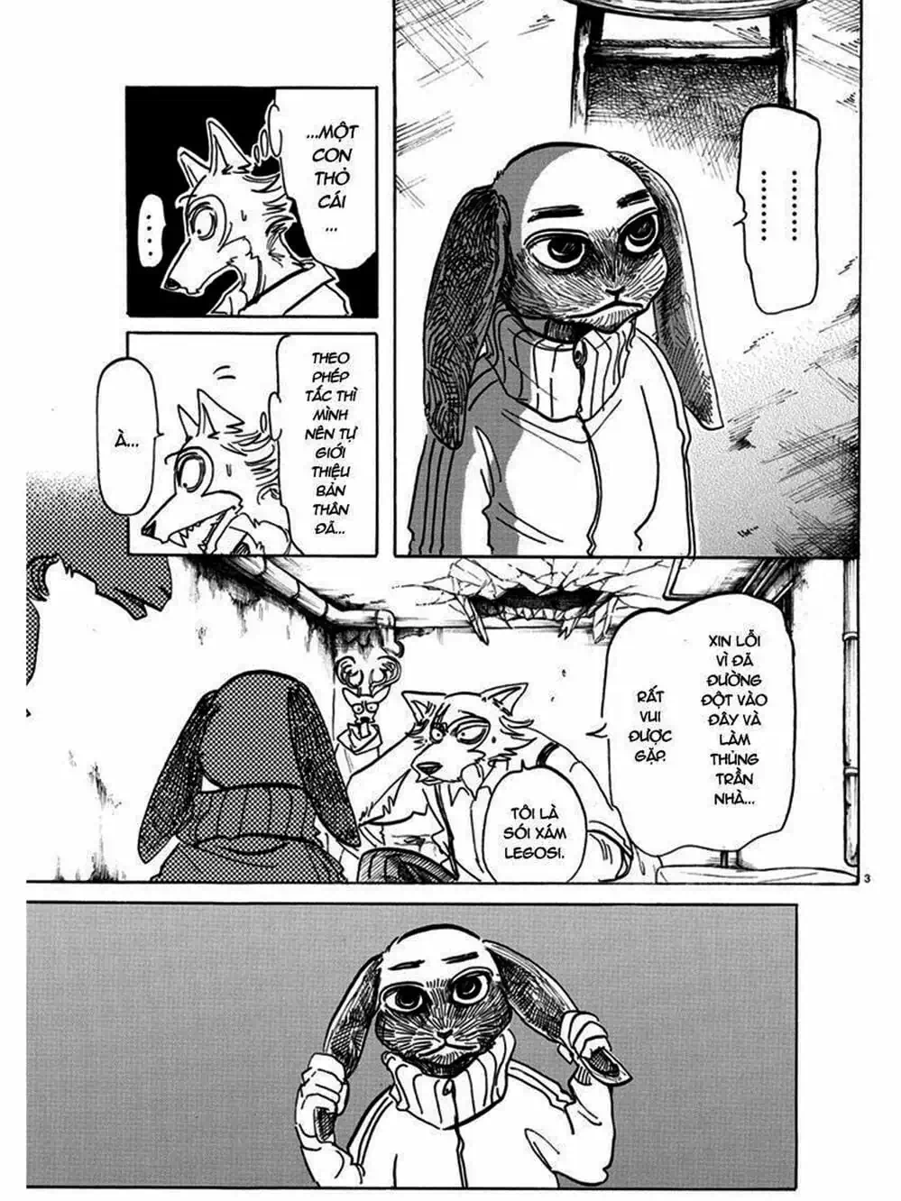 Truyện Tranh Bởi Vì Chúng Ta Đều Là Những Ngôi Sao - Beastars trang 10