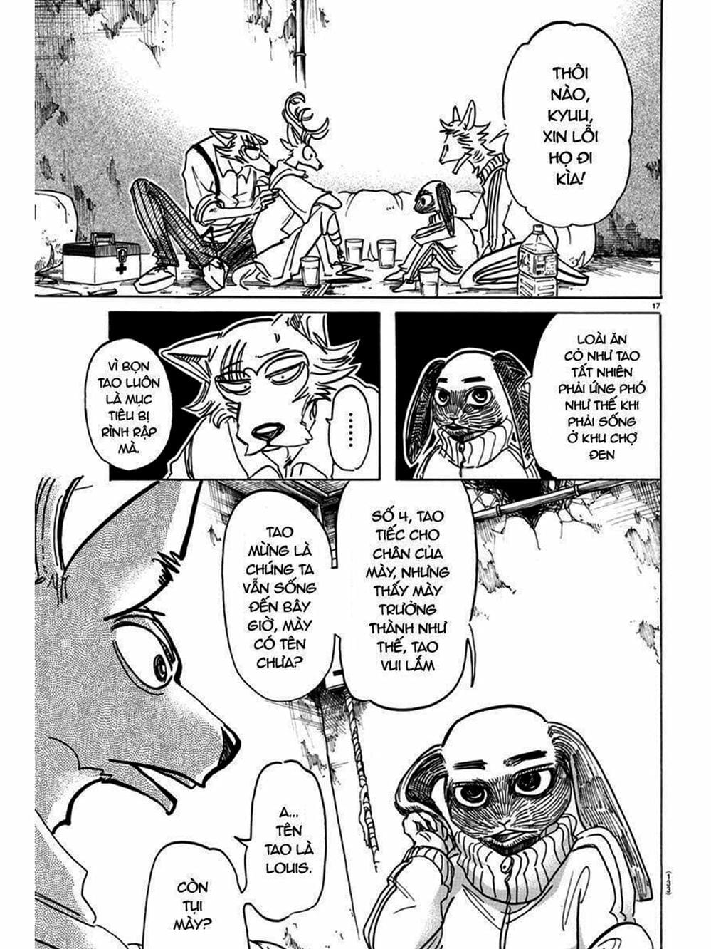 Truyện Tranh Bởi Vì Chúng Ta Đều Là Những Ngôi Sao - Beastars trang 10