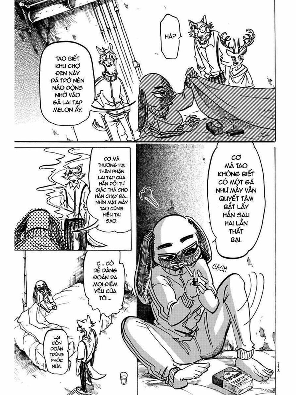 Truyện Tranh Bởi Vì Chúng Ta Đều Là Những Ngôi Sao - Beastars trang 10