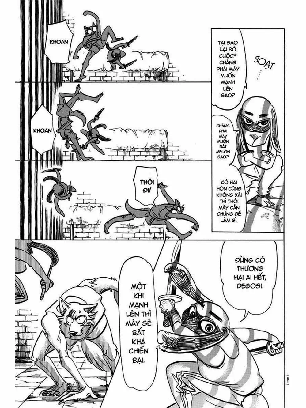 Truyện Tranh Bởi Vì Chúng Ta Đều Là Những Ngôi Sao - Beastars trang 10