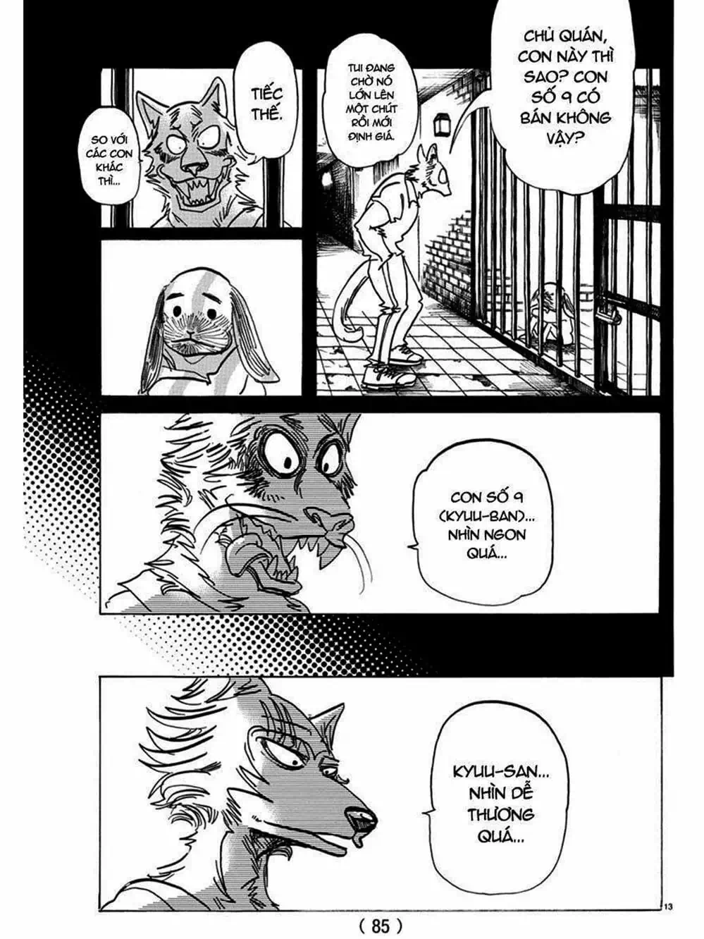 Truyện Tranh Bởi Vì Chúng Ta Đều Là Những Ngôi Sao - Beastars trang 10