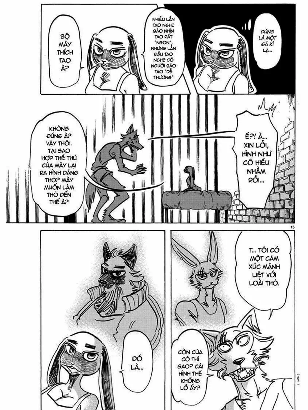 Truyện Tranh Bởi Vì Chúng Ta Đều Là Những Ngôi Sao - Beastars trang 10