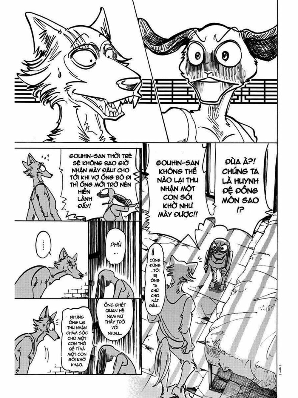 Truyện Tranh Bởi Vì Chúng Ta Đều Là Những Ngôi Sao - Beastars trang 10