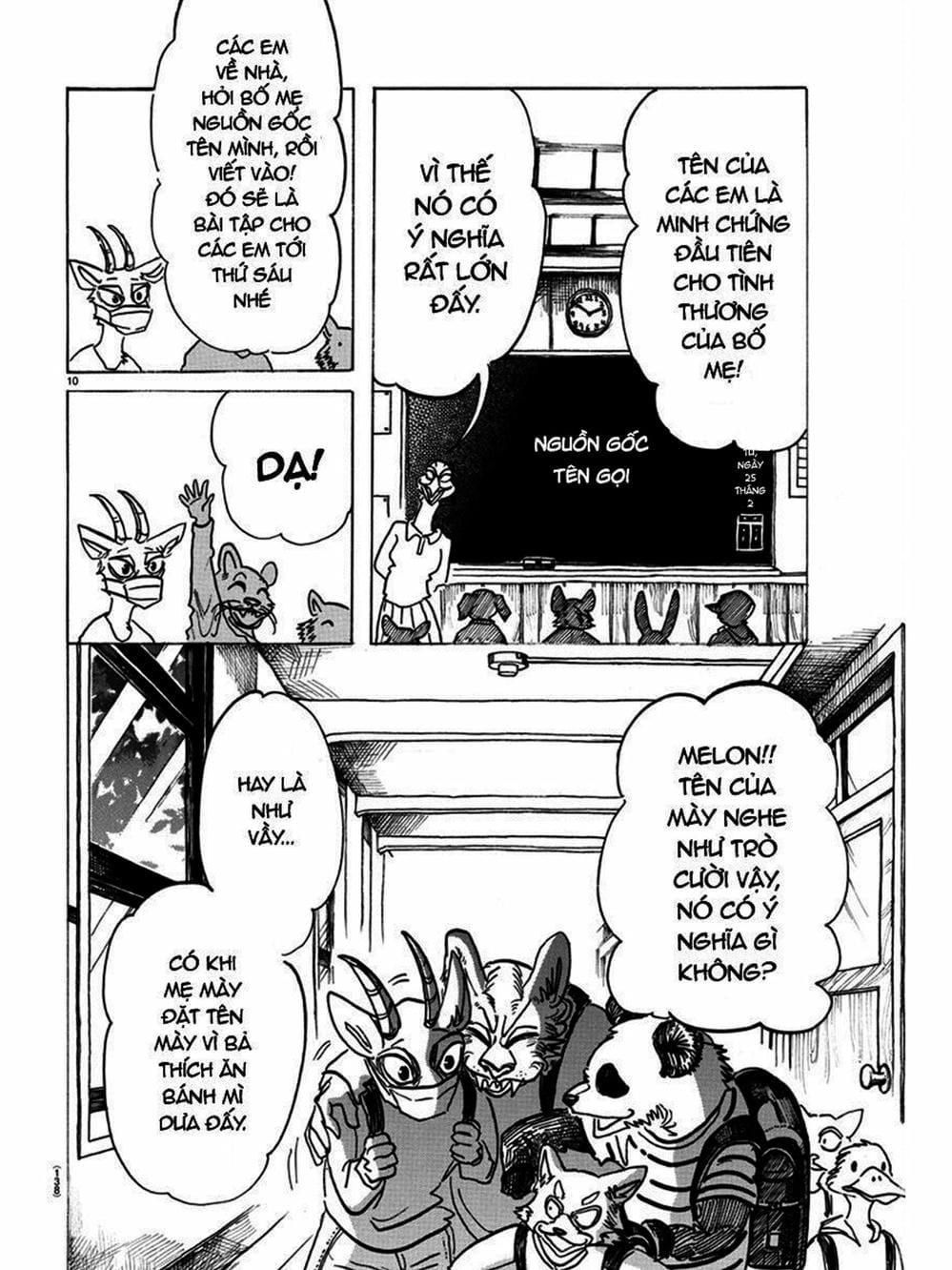 Truyện Tranh Bởi Vì Chúng Ta Đều Là Những Ngôi Sao - Beastars trang 10