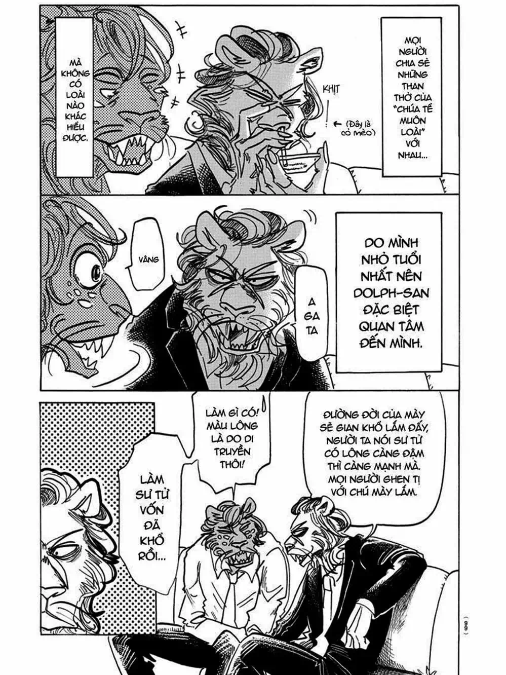 Truyện Tranh Bởi Vì Chúng Ta Đều Là Những Ngôi Sao - Beastars trang 10